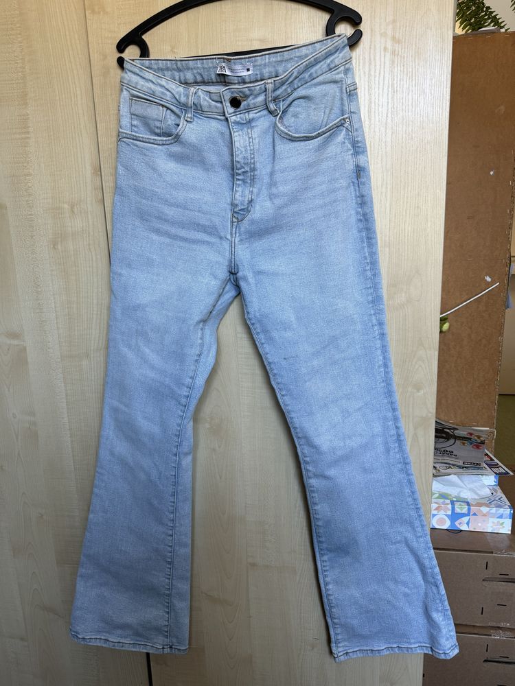 Jeans rozszerzane 44 zara