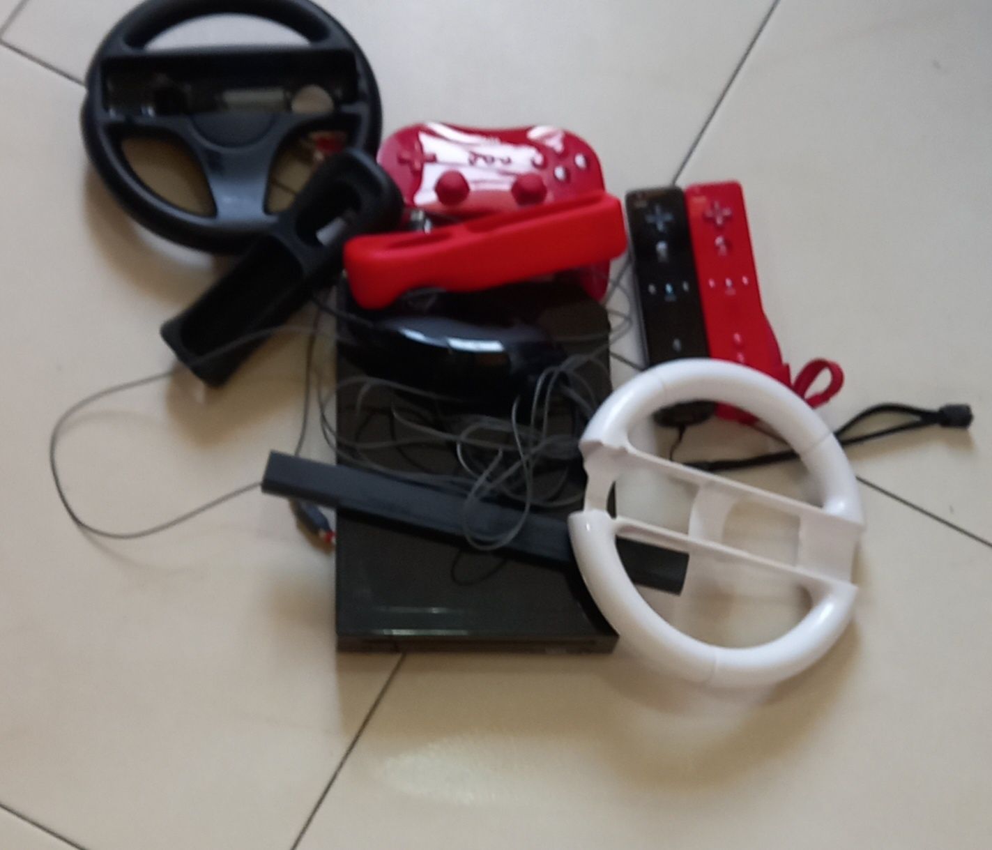 Consola Wii com prancha e 4 jogos