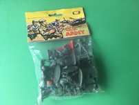Conjunto de Soldados de Brincar em Plástico U.S. Army Anos 80