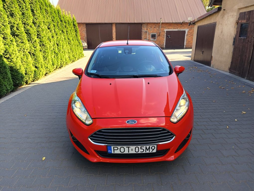 ##Ford Fiesta MK7 Lift 2014r Benzyna Nawigacja Ledy PDC Alu Okazja #/#