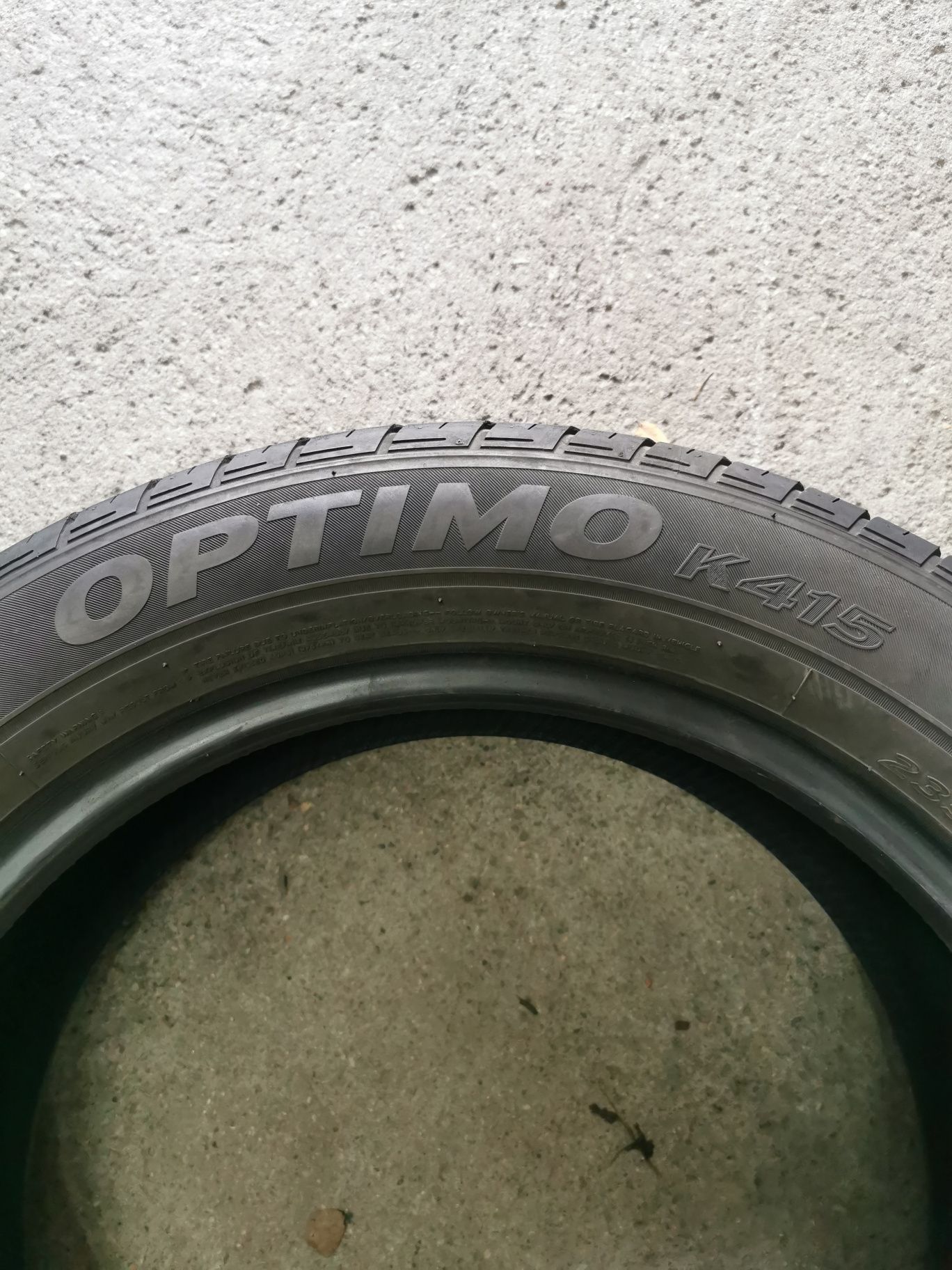 Komplet opon 235/55R18 Hankook Optimo K415