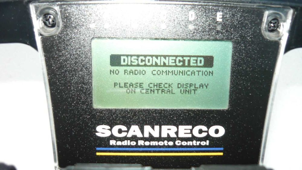 Scanreco pilot HDS Palfinger antena Hiab sterowanie HMF Żuraw MAN