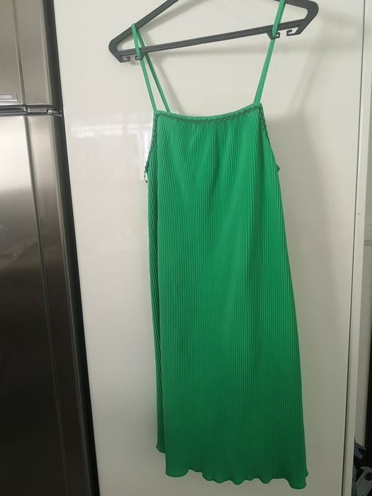 Vestido Verde Zara S