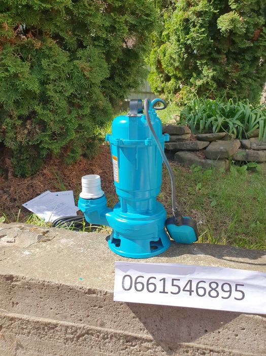 Насос Фекальний Дренажний з ножем 2,7 kW ТІЛЬКИ ДОСТАВКА ПОШТОЮ