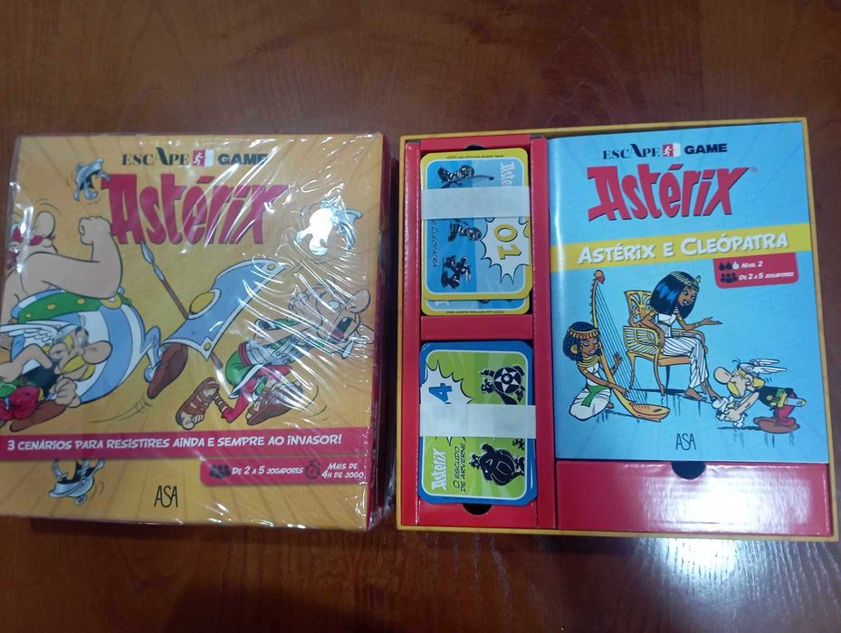 Jogo de tabuleiro Asterix - Escape game - como novo