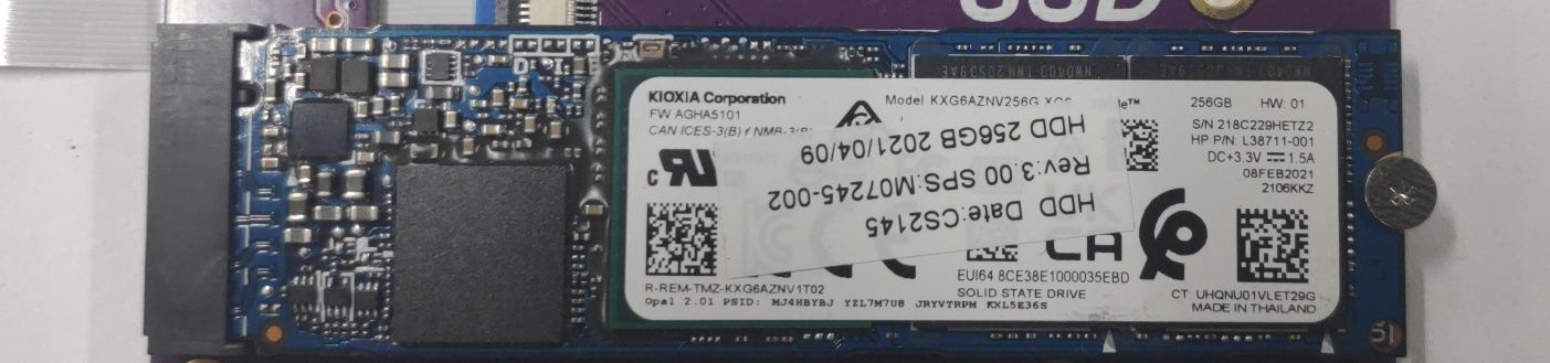Hat PCIe raspberry pi 5 + SSD M2 nvme 256gb