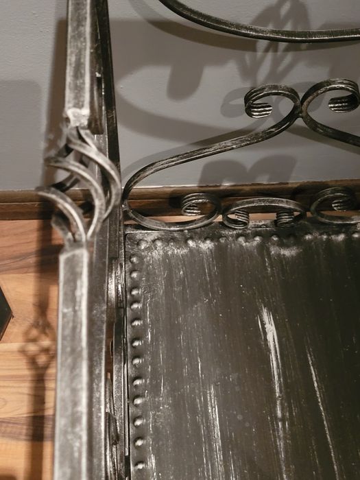 Kosz kuty ręcznie na drewno/Rękodzieło