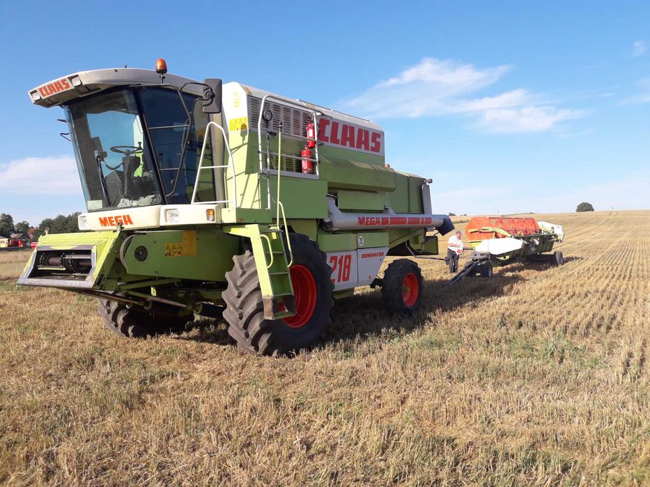 Claas Mega 218 II. Heder 6m.