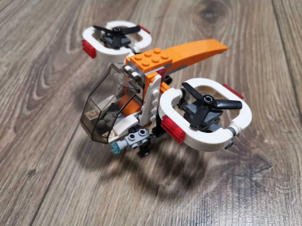 Lego Creator 3w1 31071 helikopter,samotot,poduszkowiec kompletne