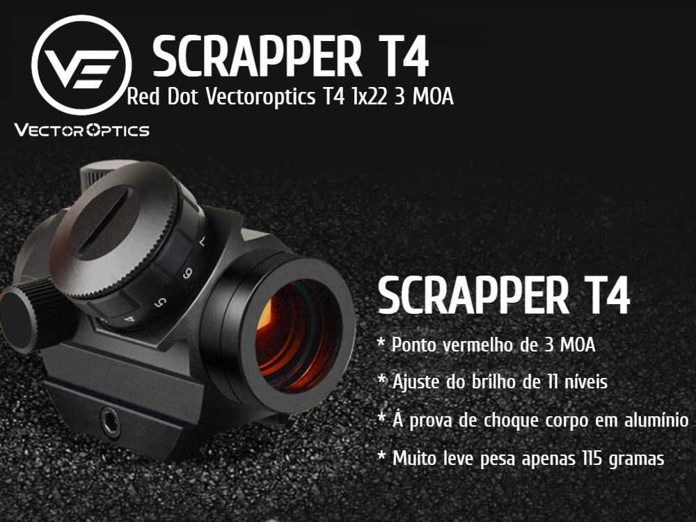 Mira Red Dot Vectoroptics Scrapper T4 1X22 3 MOA