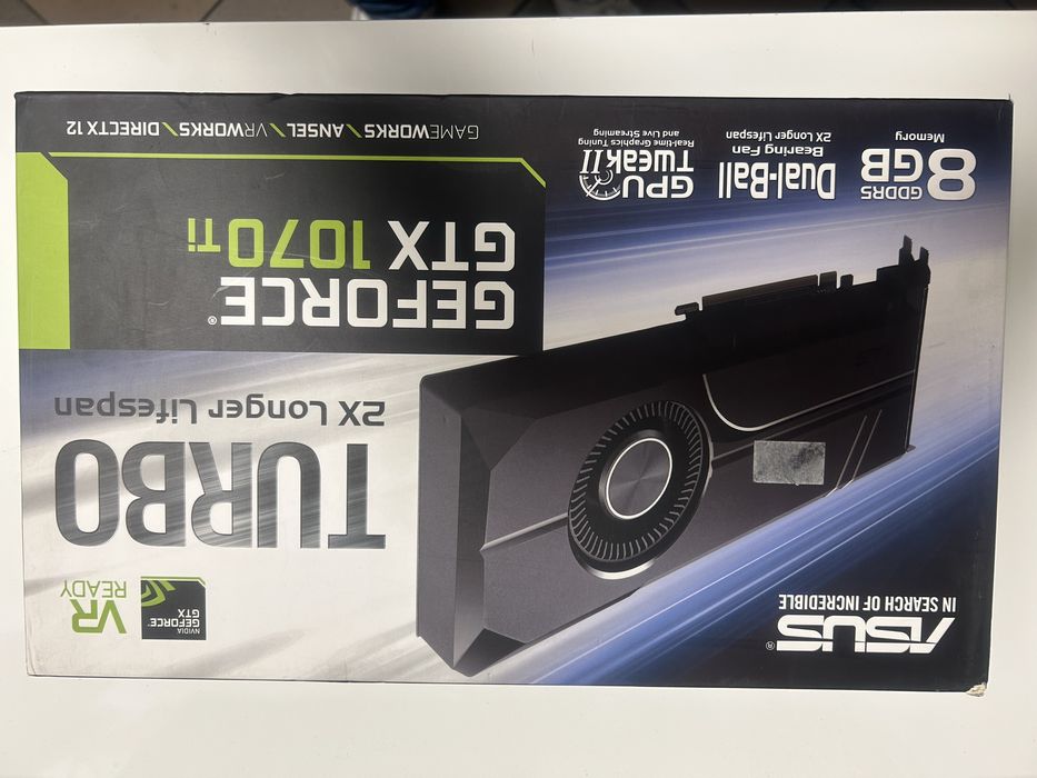 Karta hraficzna ASUS Geforce GTX 1070 Ti