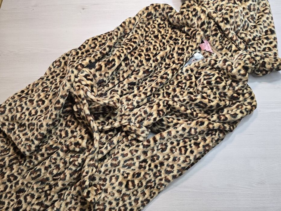 Жіночий флісовий халат hunkemoller xs s m l xl xxl , женский халат