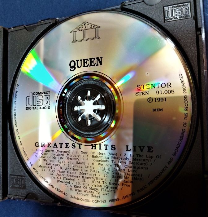 CD de musica dos Queen (colecionadores)