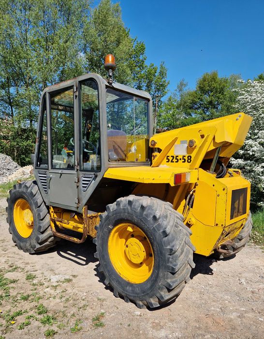 Ładowarka teleskopowa JCB 525-58 zamiana