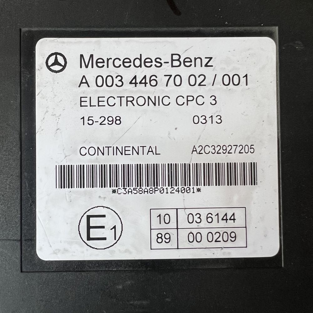 Sterownik CPC 3 Mercedes Actros MP4 Atego Antos modul jazdy wymiana