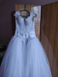 Свадебное платье размер М новое