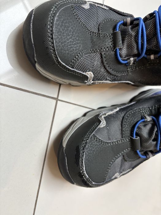 Buty zimowe na rzepy śniegowce r.34