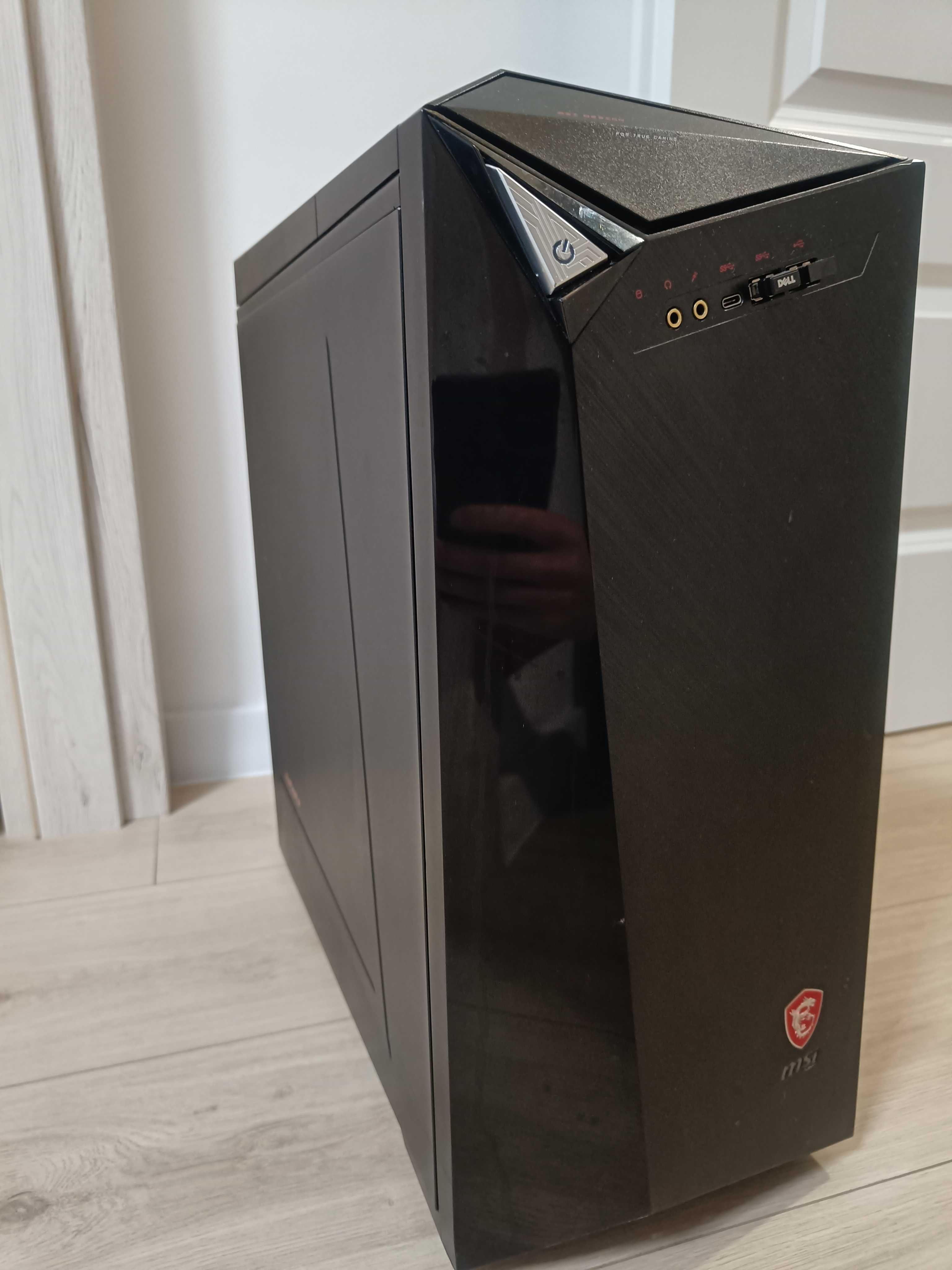 Zestaw z komputerem gamingowym MSI 24" i5 9400F GTX1660 SSD