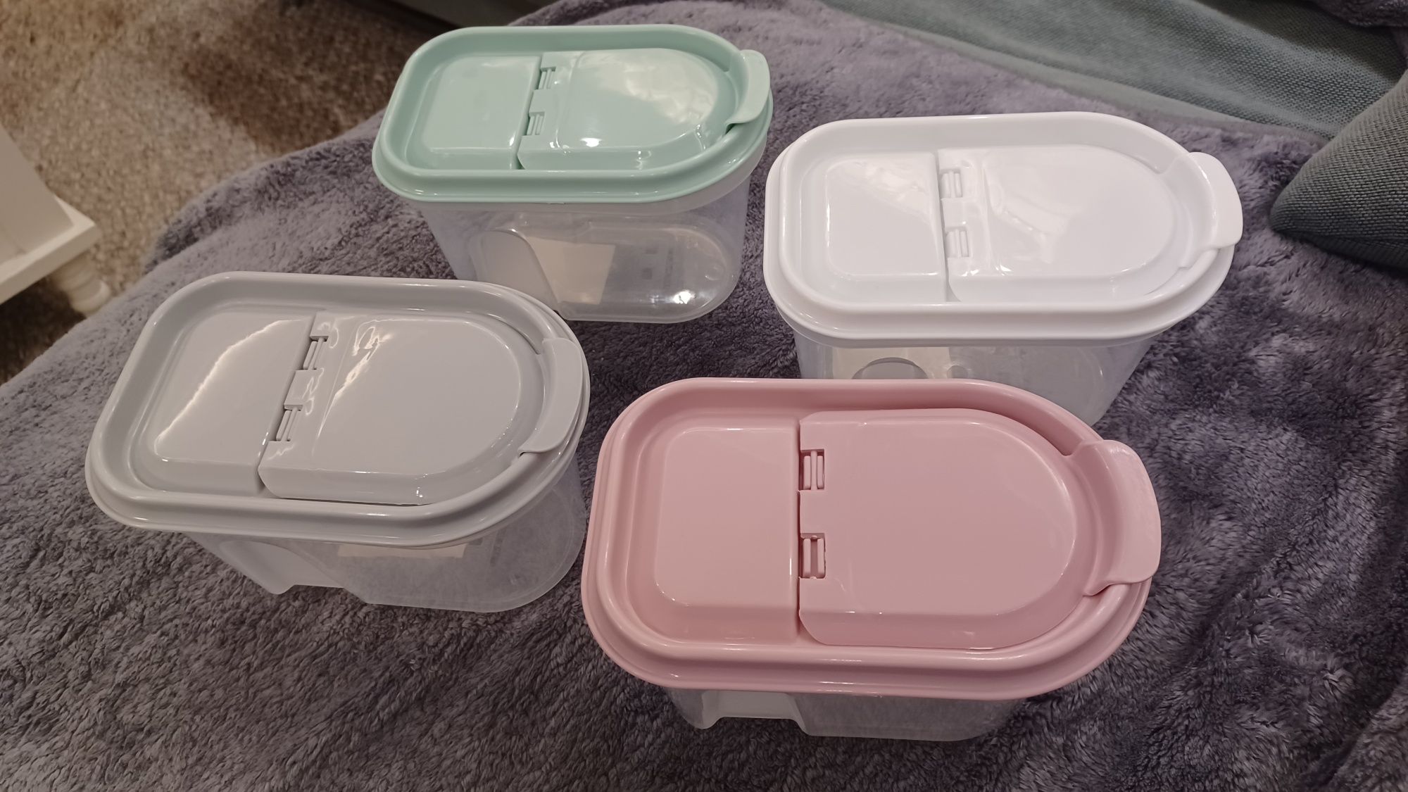 4 pojemniki kuchenne na musli Centi 1,1 litra