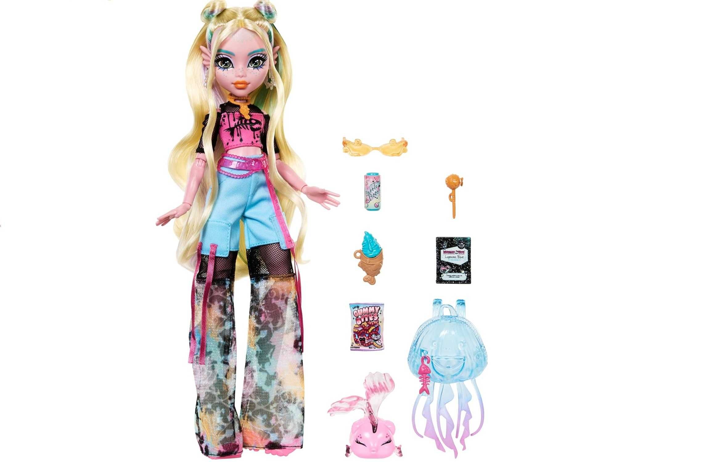 Монстер Хай Лагуна Блю Риба Нептуна Monster High Lagoona Blue Neptuna