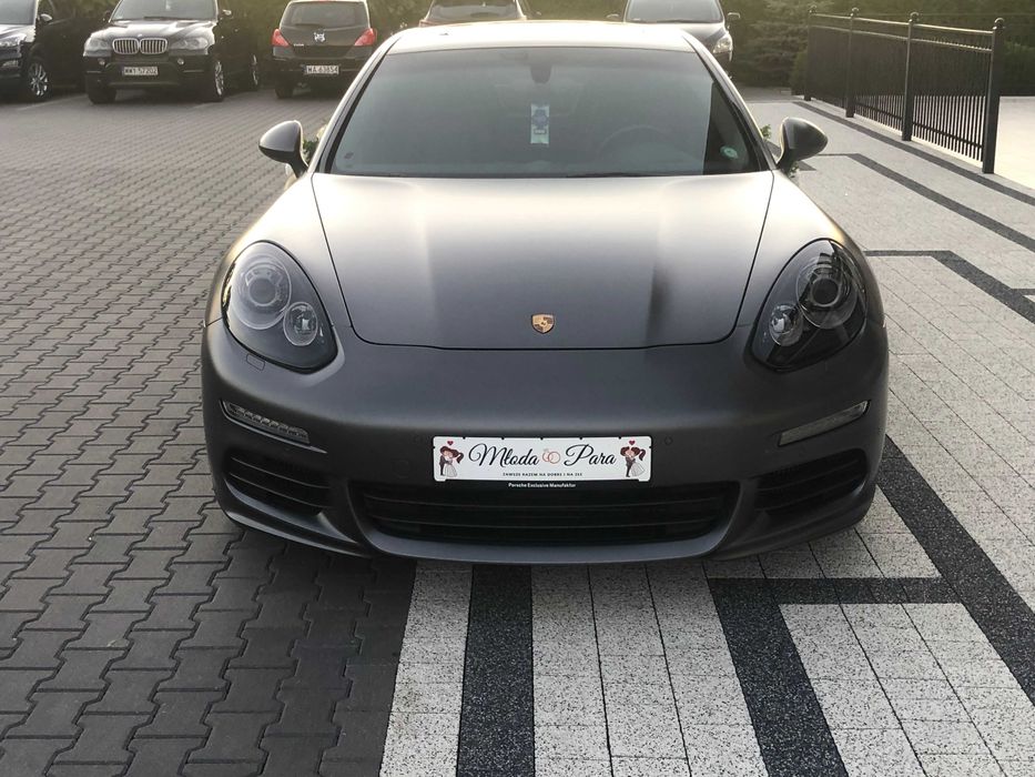 Auto Samochód do Ślubu - Ekskluzywne PORSCHE PANAMERA Tubro 4S USA
