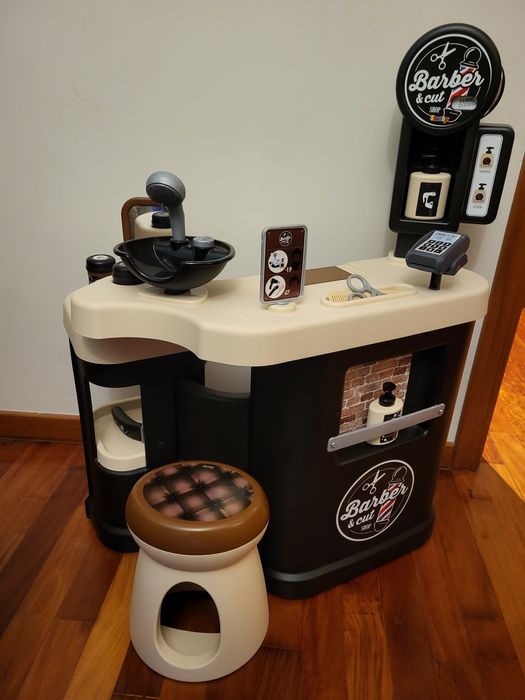 Barbearia de brincar Smoby.
