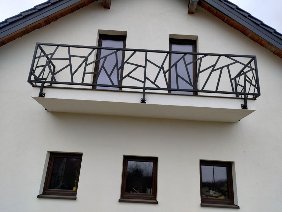 Balustrady balkonowe, barierki