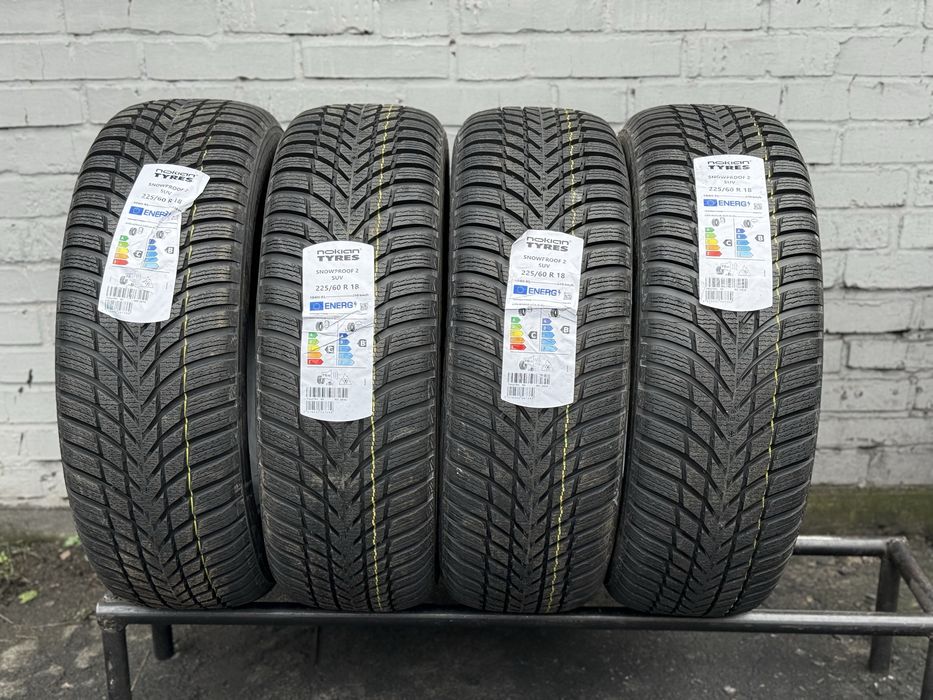 Топова шина‼️Nokian Snowproof 2 SUV 104H 225/60 r18 Нова‼️