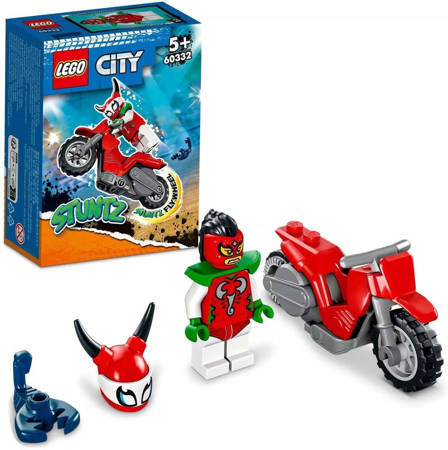 LEGO City 60332 Motocykl kaskaderski brawurowego skorpiona