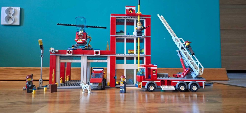 Remiza strażacka Lego 60004