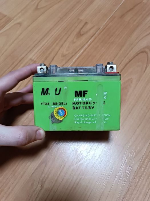 Акумулятор для скутерів 12V/4Ar