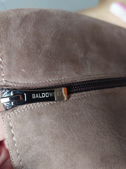 Kozaki skórzane Baldowski roz 37...jak nowe
