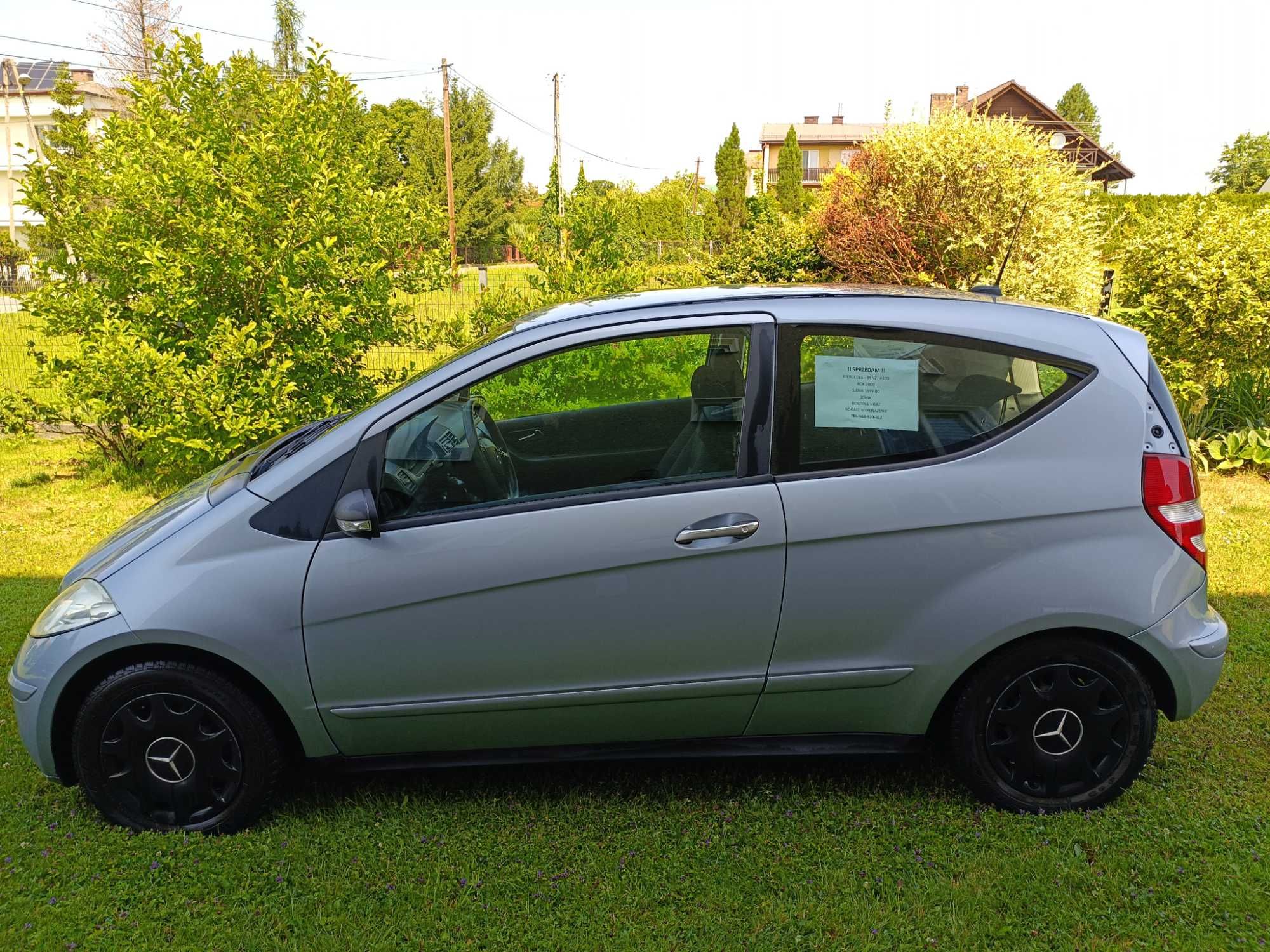 Mercedes-Benz A170 1.7 Benzyn + Gaz