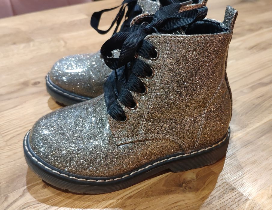 Buty dziecięce Trzewiki Brokat Rozmiar 23