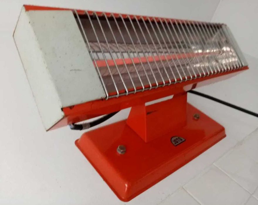 aquecedor: de parede de casa de banho, vintage, anos 70