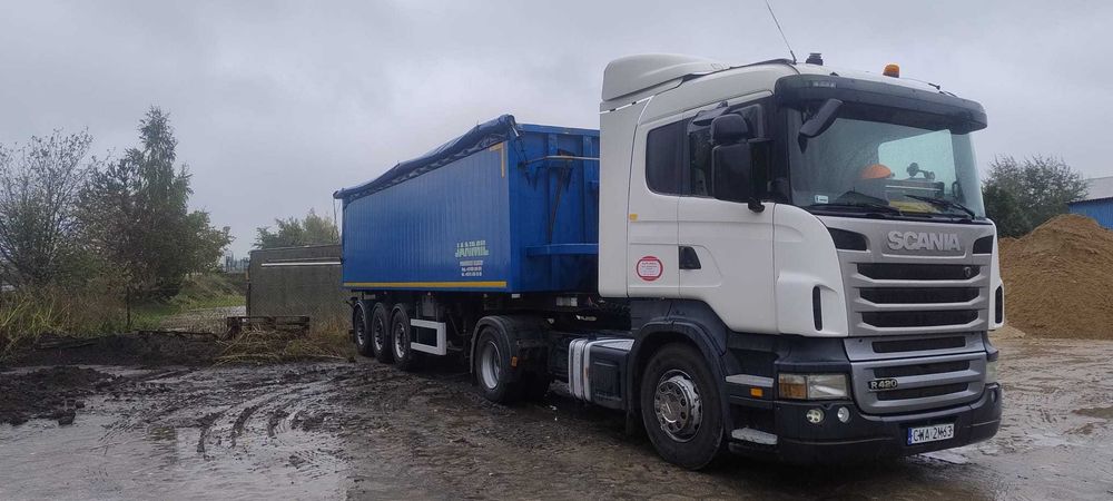 Scania R380Pde  tarczka 2005rok Opitcruise zestaw hydraulika specjalny