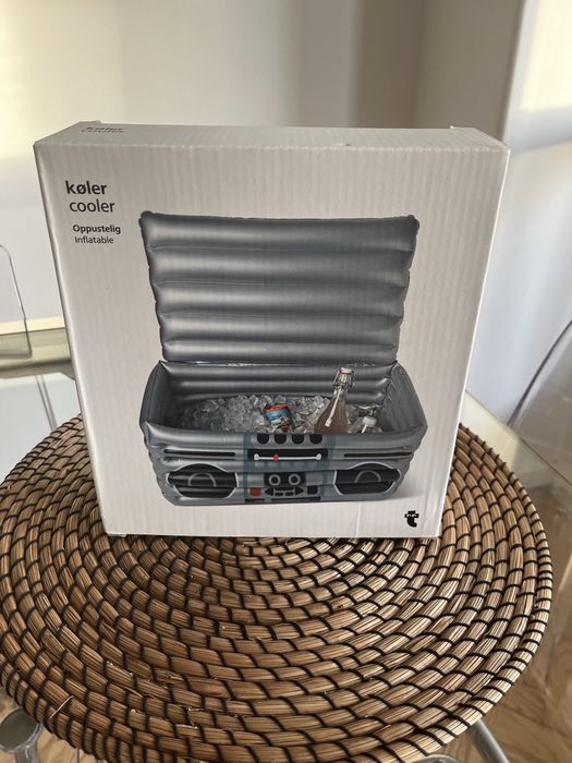 Cooler Insuflável para bebidas frescas