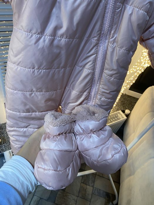 Комбінезон дитячий 68р. разом із шапочкою (осінь/весна)