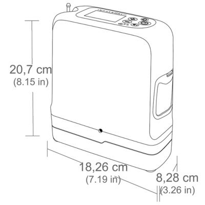 Koncentrator tlenu Inogen Rove 6 16 cell, przenośny
