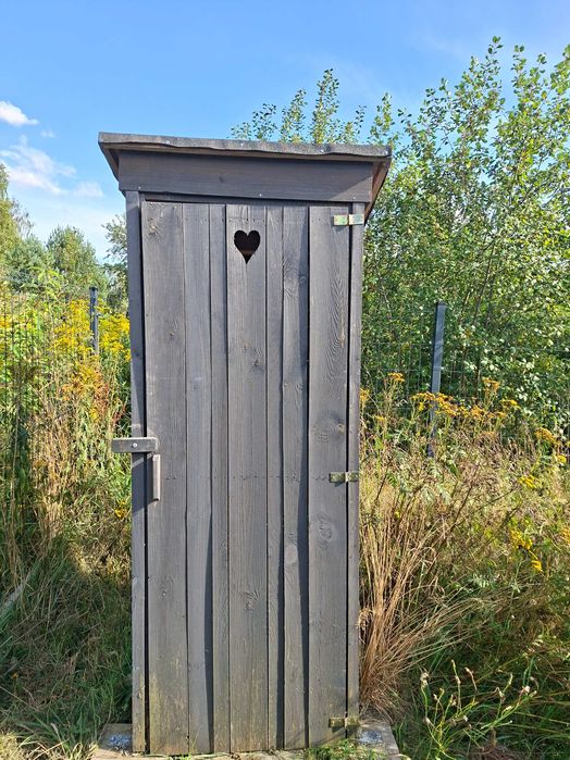Toaleta drewniana/wychodek