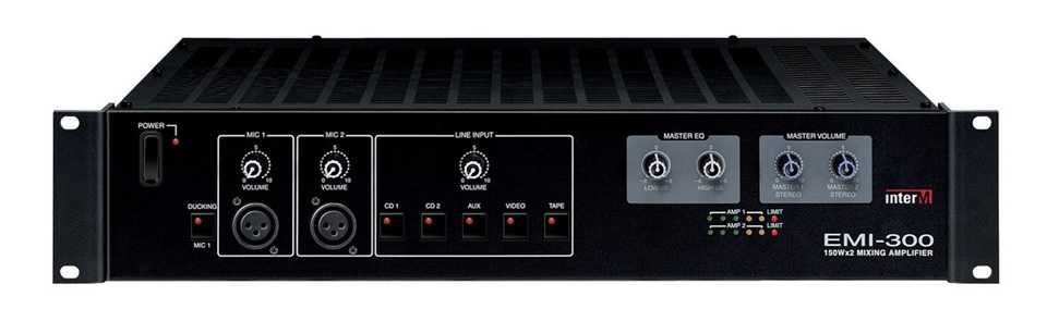 Amplificador de Mistura Inter-M EMI-300