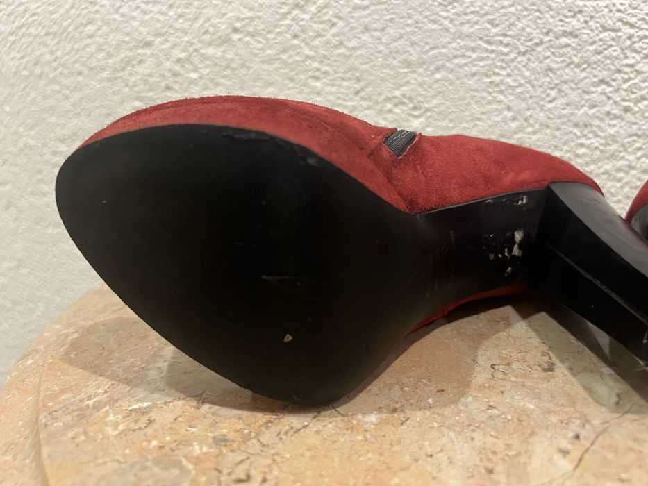 Botins Ginova Vermelhos