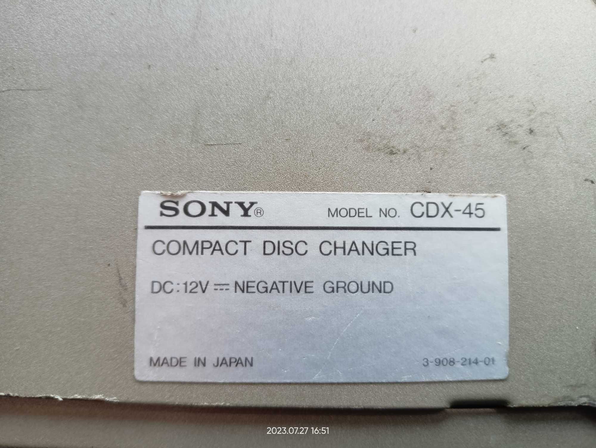 zmieniarka SONY CDX-45