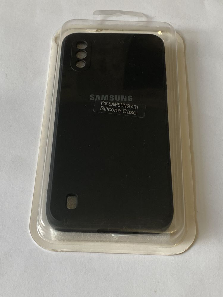 Чехол Samsung A01 / A015F Плотний Протиударний з мікрофіброю