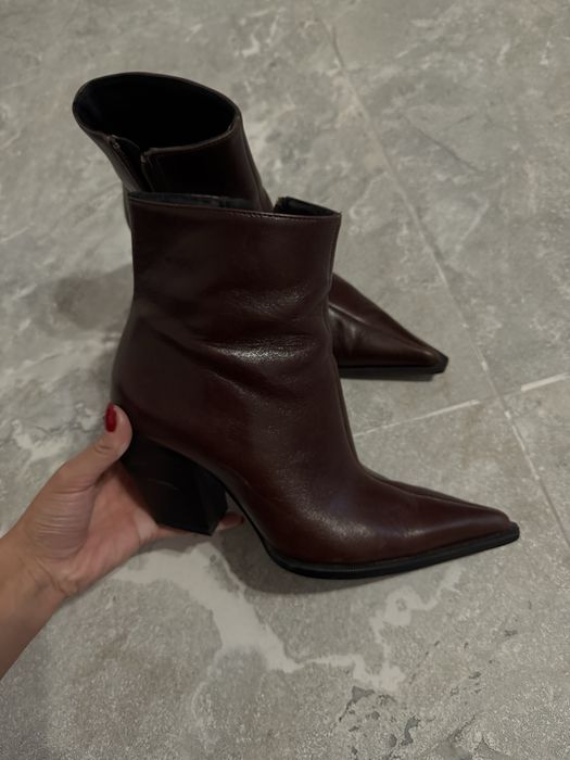 ковбойки казакі Zara коричневі