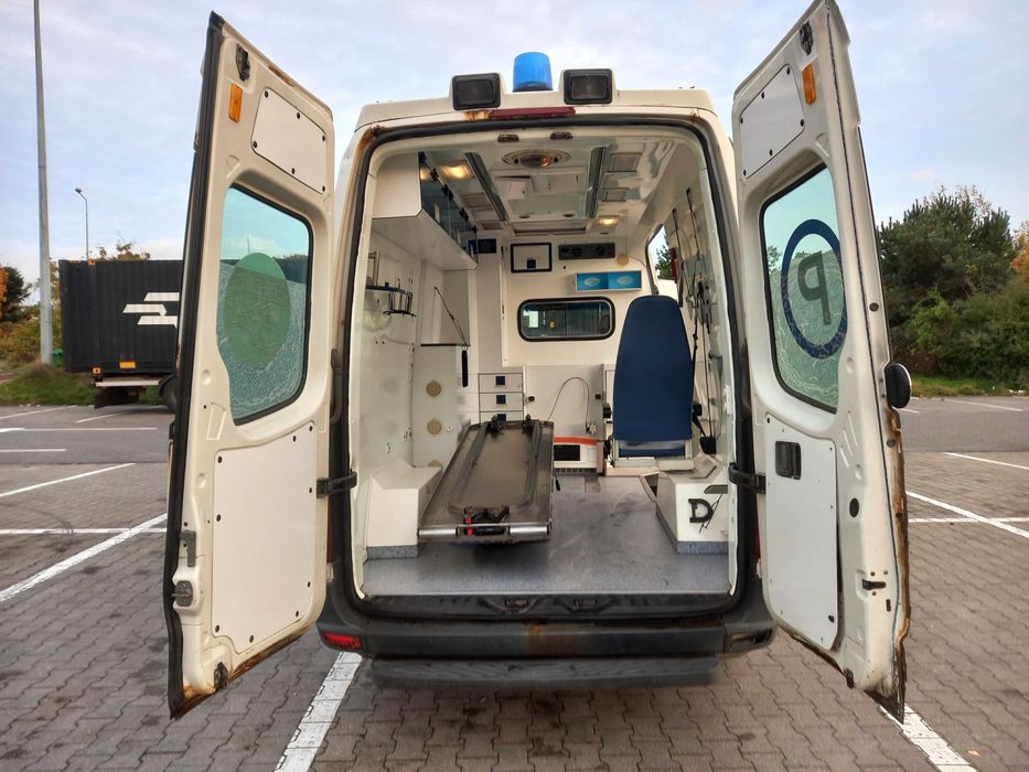 Vw Crafter Karetka Ambulans Sprawna zabudowa Wietmarscher Homologacja
