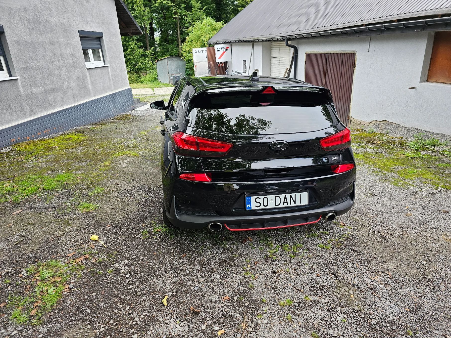 Hyundai i30 N I30n ledy wydech H&R zawieszenie
