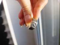 Srebrny pierścionek srebrna obrączka srebro 925
