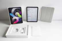 iPad Air 4 Gen.Wi-Fi 64GB 10,9" Idealny, komplet, z PL + Etui JETech
