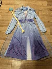 Платье принцесса эльза 5-6 лет рост 110-116 ельза